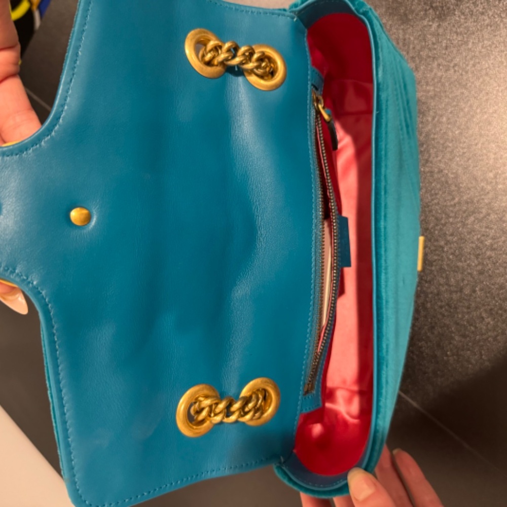 Gucci velvet marmont bag - Picture 5 of 6